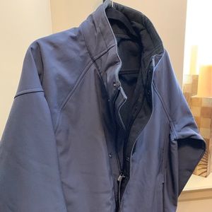 TUMI BLUE WINTER COAT